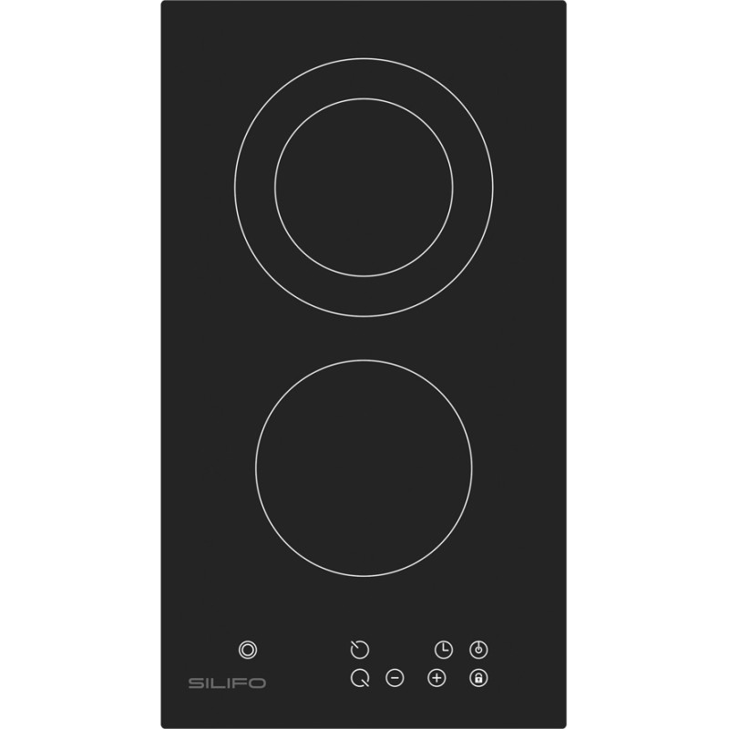 Silifo 980-002-6802 Domino Κεραμική Εστία Αυτόνομη 59x52εκ.