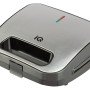 IQ Τοστιέρα με Αποσπώμενες Πλάκες για 2 Τοστ 750W Inox ST-613