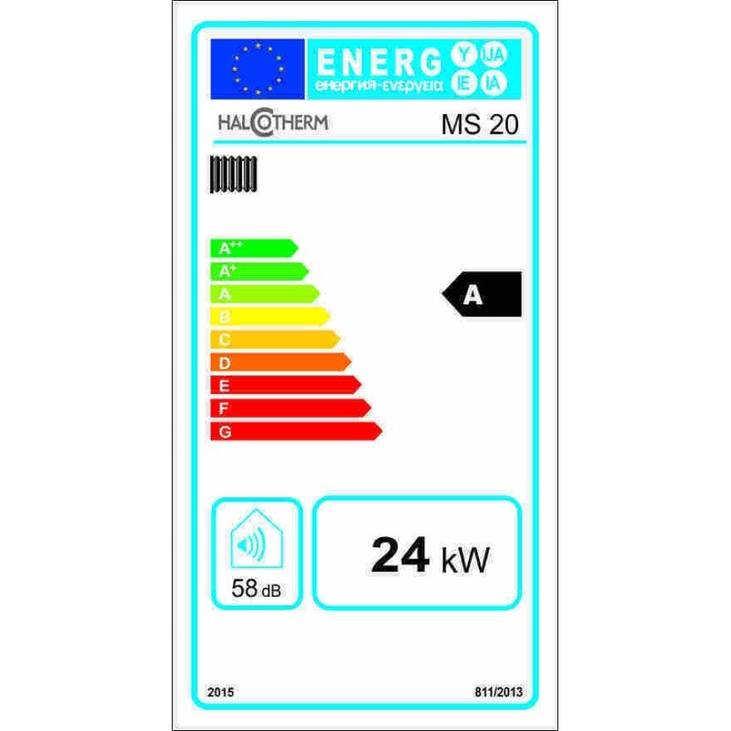 Halcotherm MS 20 Ατομικός Λέβητας Συμπύκνωσης Πετρελαίου με Καυστήρα 20000kcal/h