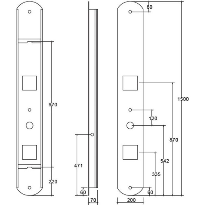 Karag Ios P238 Στήλη Υδρομασάζ 150cm
