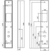 Karag Clio G8138 Στήλη Υδρομασάζ 140cm