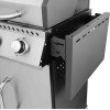 Thermogatz Elite Gs Grill Elite Ψησταριά Υγραερίου Μαντεμένιας Σχάρας 60x42εκ. με 3 Εστίες 9kW και Πλαϊνό Μάτι