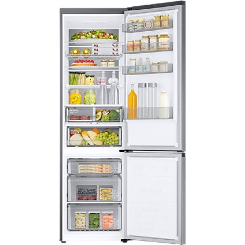 Samsung Ψυγειοκαταψύκτης 390lt NoFrost Υ203xΠ59.5xΒ59.5εκ. Inox RB38T776DS9/EF