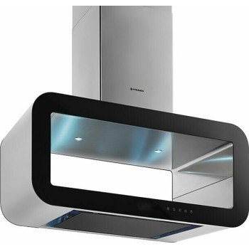 Pyramis Corso Elegant Απορροφητήρας Νησίδα 90cm Inox