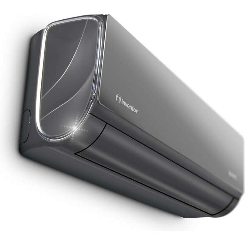 Inventor Dark 2 Κλιματιστικό Inverter 24000 BTU A++/A+ με Ιονιστή και WiFi Black
