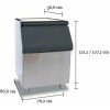Scotsman Αποθήκη Πάγου SB 530 Χωρητικότητας 243kg