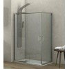 Karag New Flora 100 Καμπίνα Ντουζιέρας με Συρόμενη Πόρτα 70x110x180cm Clear Glass