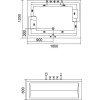 Karag Ornella K-1287 Μπανιέρα Ελεύθερης Τοποθέτησης Ακρυλική με Υδρομασάζ 180x120cm