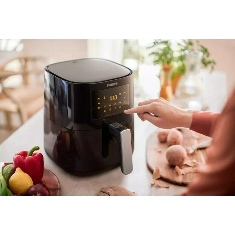 Philips HD9252/70 Air Fryer 4.1lt Μαύρο Philips HD9252/70 Air Fryer 4.1lt Μαύρο