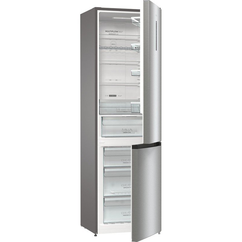 Gorenje NRK6202AXL4 Ψυγειοκαταψύκτης 331lt Total NoFrost Υ200xΠ60xΒ59.2εκ. Inox