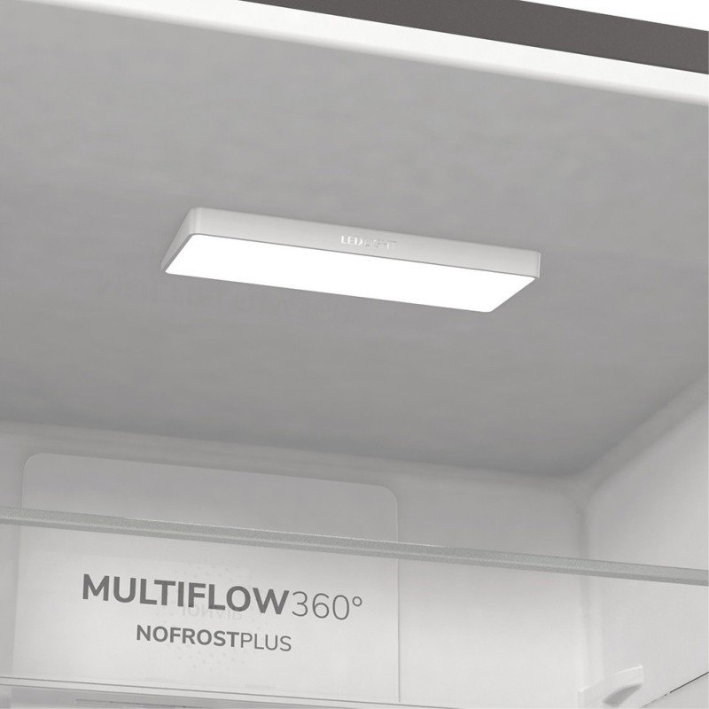 Gorenje NRK6202AXL4 Ψυγειοκαταψύκτης 331lt Total NoFrost Υ200xΠ60xΒ59.2εκ. Inox