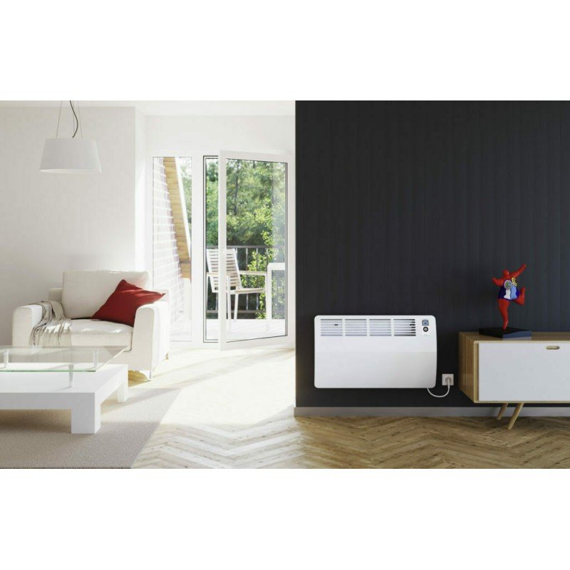 Stiebel Eltron CON 10 Premium Θερμοπομπός Τοίχου 1000W με Ηλεκτρονικό Θερμοστάτη 47x46.9cm