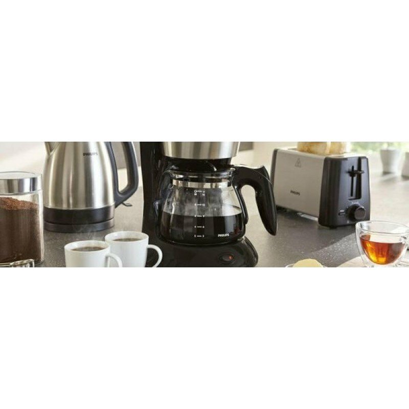 Philips HD7462 Καφετιέρα Φίλτρου 1000W Black Philips HD7462 Καφετιέρα Φίλτρου 1000W Black