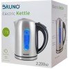 Bruno Βραστήρας 1.7lt 2200W Ασημί BRN-0028