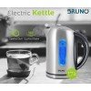 Bruno Βραστήρας 1.7lt 2200W Ασημί BRN-0028