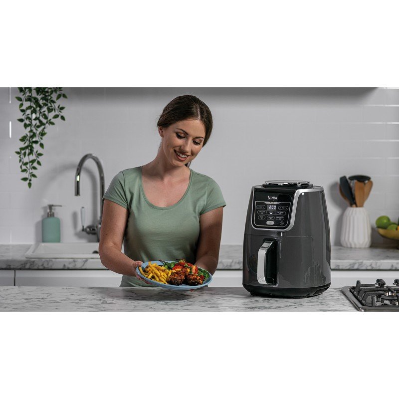 Ninja Air Fryer με Wi-Fi 5.2lt Γκρι AF160EU