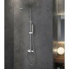 Karag Artemis CF031M Ρυθμιζόμενη Στήλη Ντουζ με Μπαταρία 83-119cm Chrome