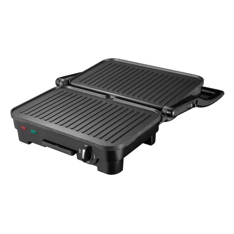 Bruno Τοστιέρα Γκριλιέρα 1600W Inox BRN-0078