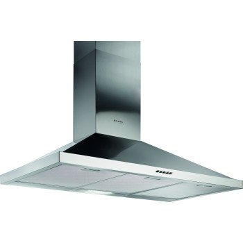 Pyramis Ecoline Τετράγωνος Απορροφητήρας Καμινάδα 60cm Inox