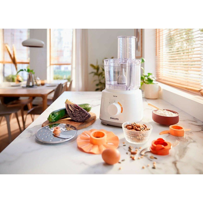 Philips HR7310/00 Πολυμίξερ 700W με Κάδο 1.5lt Λευκό Philips HR7310/00 Πολυμίξερ 700W με Κάδο 1.5lt Λευκό