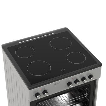 Thermogatz TGS CER600 S Κουζίνα 60lt με Κεραμικές Εστίες Π60εκ. Inox