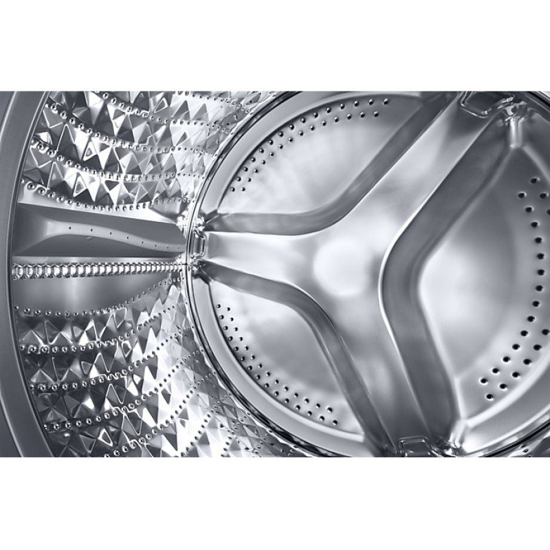 Samsung Πλυντήριο Ρούχων 8kg με Τεχνολογία Ατμού 1400 Στροφών Ecobubble WW80T554DAW/S6