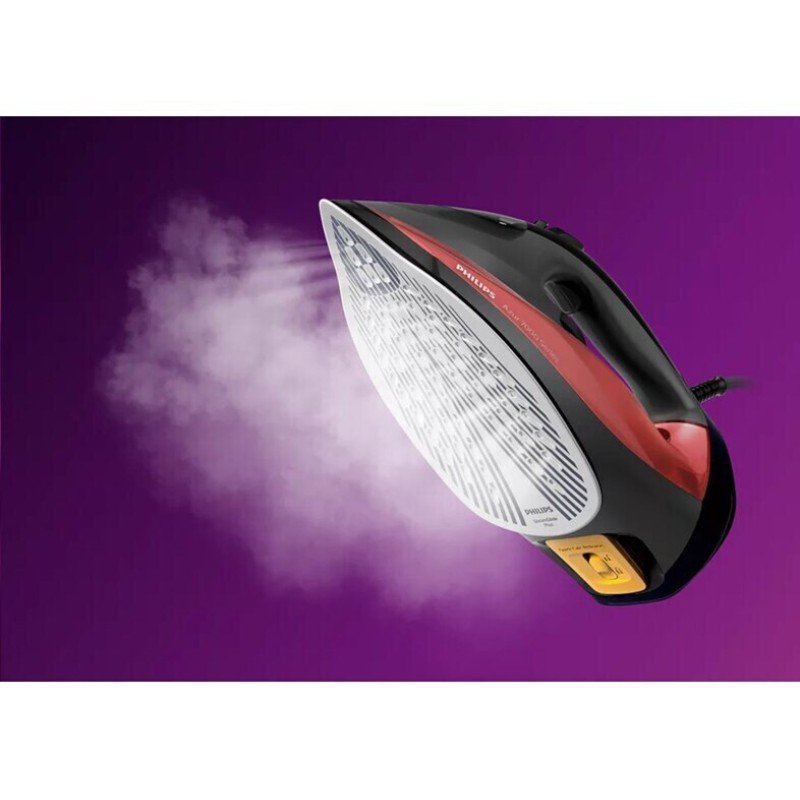 Philips Σίδερο Ατμού 2800W με Αντικολλητική Πλάκα και Συνεχόμενη Παροχή 50gr/min Black/Red DST7022/40 Philips Σίδερο Ατμού 2800W με Αντικολλητική Πλάκα και Συνεχόμενη Παροχή 50gr/min Black/Red DST7022/40