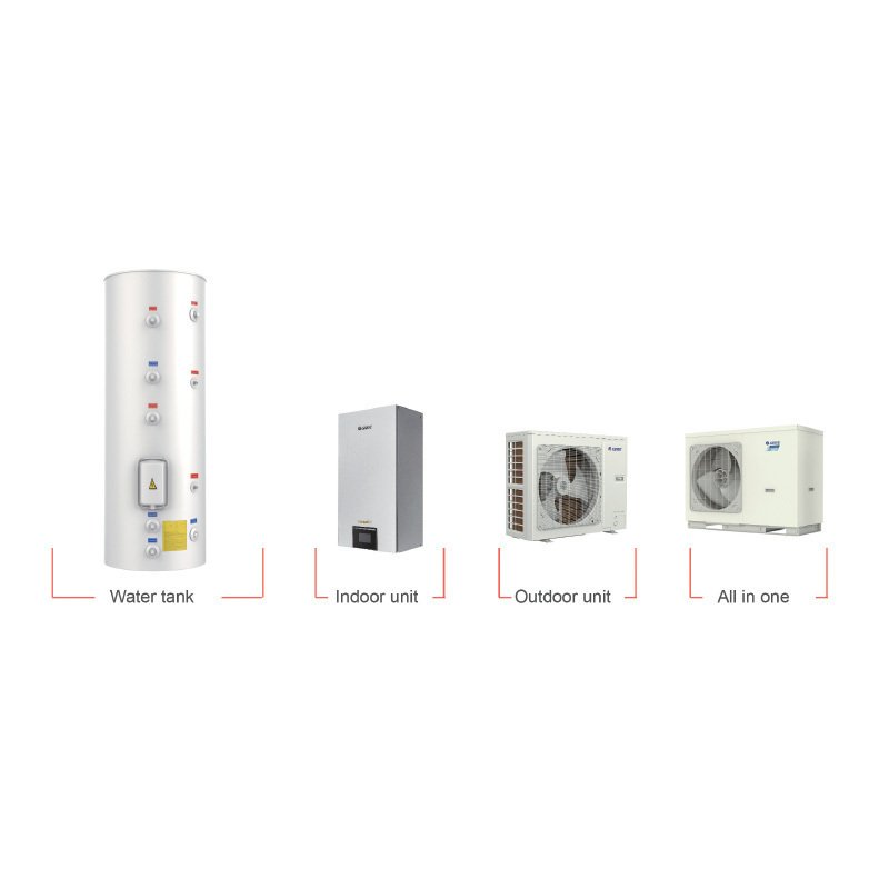 Gree Versati IV GRS-CQ12PD/NHG4-E Αντλία Θερμότητας 12kW Μονοφασική 60°C Monoblock