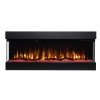 Hitense Las Vegas 43 Επιτοίχιο Ηλεκτρικό Τζάκι 1600W 110.2x48.4cm Μαύρο