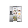 LG Ψυγείο Ντουλάπα 635lt Total NoFrost Υ179xΠ91.3xΒ73.5εκ. Inox GSLV51PZXE