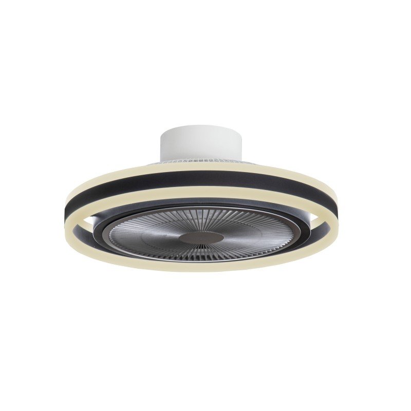 Gruppe RX3310 Ανεμιστήρας Οροφής 50cm με Φως και Τηλεχειριστήριο Μαύρος