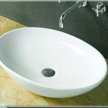 Gloria Bel Lara 17-4874 Επικαθήμενος Νιπτήρας Πορσελάνης 41x33.5x15cm Λευκός Gloria Bel Lara 17-4874 Επικαθήμενος Νιπτήρας Πορσελάνης 41x33.5x15cm Λευκός