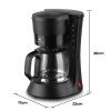 IQ Executive CM-150 Καφετιέρα Φίλτρου 600W Black