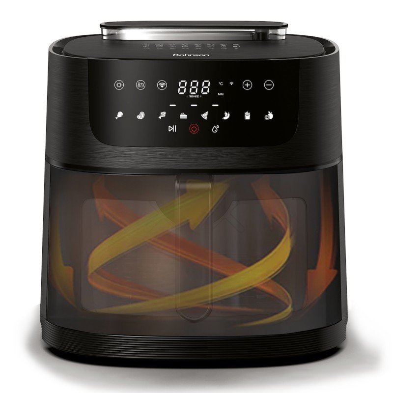 Rohnson R-2858 Air Fryer με Wi-Fi 8lt Μαύρο Rohnson R-2858 Air Fryer με Wi-Fi 8lt Μαύρο