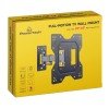 Powertech PT-1128 Βάση Τηλεόρασης Τοίχου με Βραχίονα έως 43