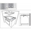 MultiHome MH-6108 930-002-6108 Εστία Υγραερίου Αυτόνομη 64x59εκ.