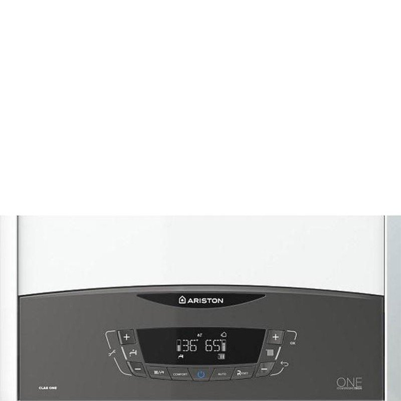 Ariston Clas One 30kW 3302124 Επιτοίχιος Λέβητας Συμπύκνωσης Αερίου με Καυστήρα 25.79kcal/h