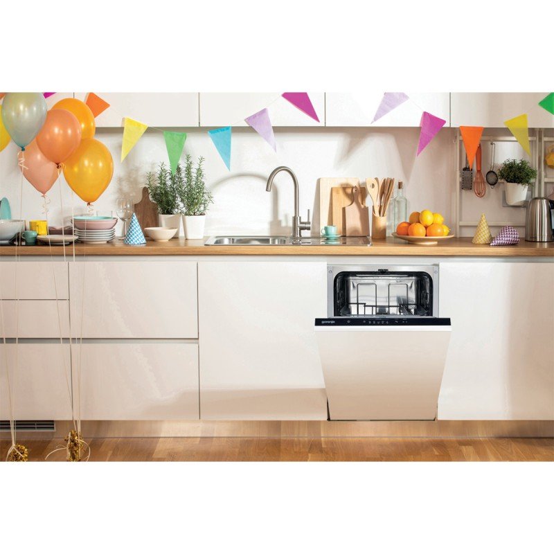 Gorenje GV520E15 740034 Πλήρως Εντοιχιζόμενο Πλυντήριο Πιάτων για 9 Σερβίτσια Π44.8xY81.5εκ.