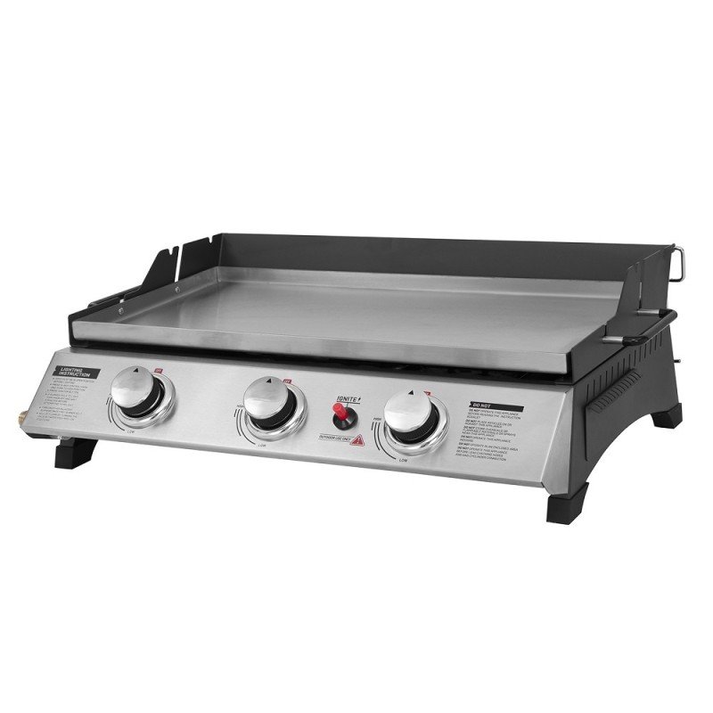Thermogatz TGPL-SS 53 Φορητή Ψησταριά Υγραερίου με 3 Εστίες 7.5kW