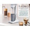 Bruno BRN-0182 Φραπεδιέρα Επιτραπέζια 100W με 2 Ταχύτητες Λευκή