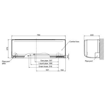 Fujitsu ASEH12KLTA/AOEH12KLTA Κλιματιστικό Inverter 12000 BTU A++/A+