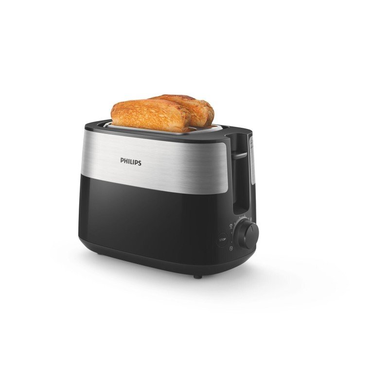 Philips S6504827 Φρυγανιέρα 2 Θέσεων 830W Μαύρη