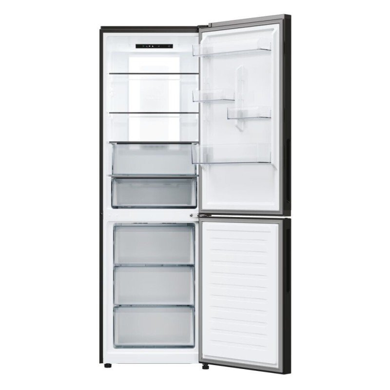 Candy Ψυγειοκαταψύκτης 355lt NoFrost Υ185xΠ59.5xΒ66.7εκ. Μαύρος CNCQ4T618EB