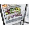 Candy Ψυγειοκαταψύκτης 355lt NoFrost Υ185xΠ59.5xΒ66.7εκ. Μαύρος CNCQ4T618EB
