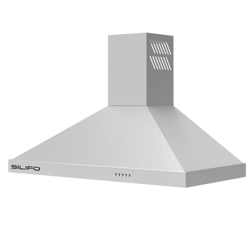 Silifo SF6618 904-002-6618 Απορροφητήρας Καμινάδα 90cm Inox