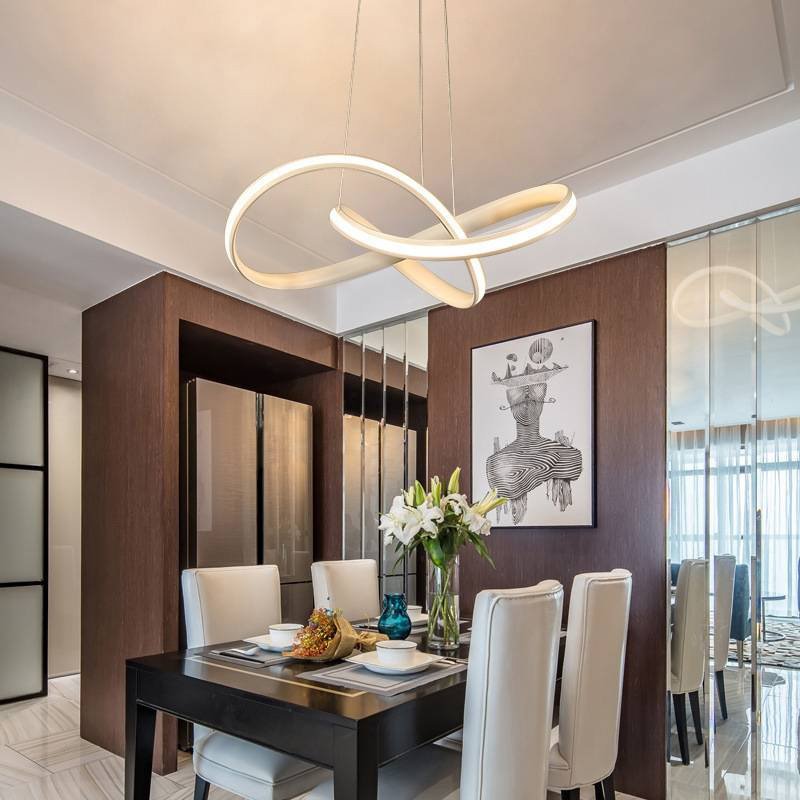 Powertech Κρεμαστό Φωτιστικό Λευκό LED με Φυσικό Λευκό Φως 60εκ. HLL-0164
