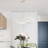 Powertech Κρεμαστό Φωτιστικό Λευκό LED με Φυσικό Λευκό Φως 60εκ. HLL-0164