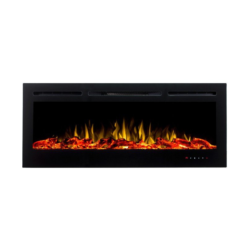 Hitense  Beverly Hills-50 Επιτοίχιο Ηλεκτρικό Τζάκι 1600W 128x14cm 