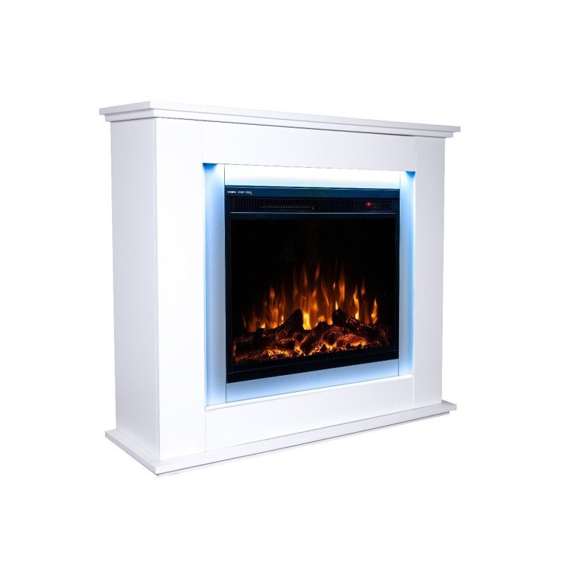Hitense Athens De Lux Επιδαπέδιο Ηλεκτρικό Τζάκι 2000W 101x27.9cm Γκρι