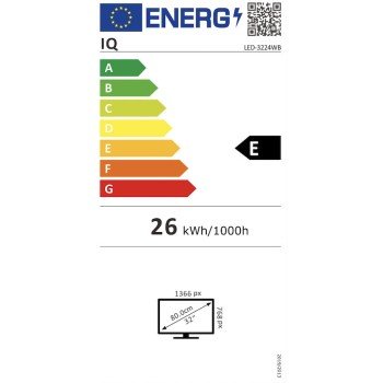 IQ LED-3224WB (2023) Smart Τηλεόραση 32''